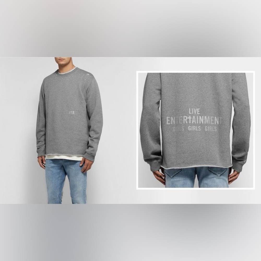 RtA grey sweatshirt size M